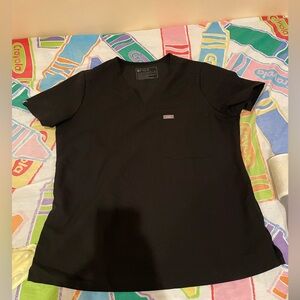 Black figs scrub set M & joggers M/Petite